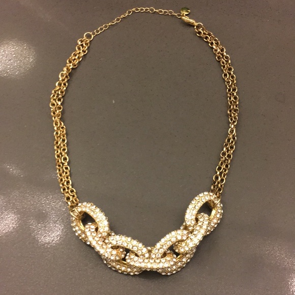 LAST CHANCE Pave crystal necklace - Picture 2 of 3
